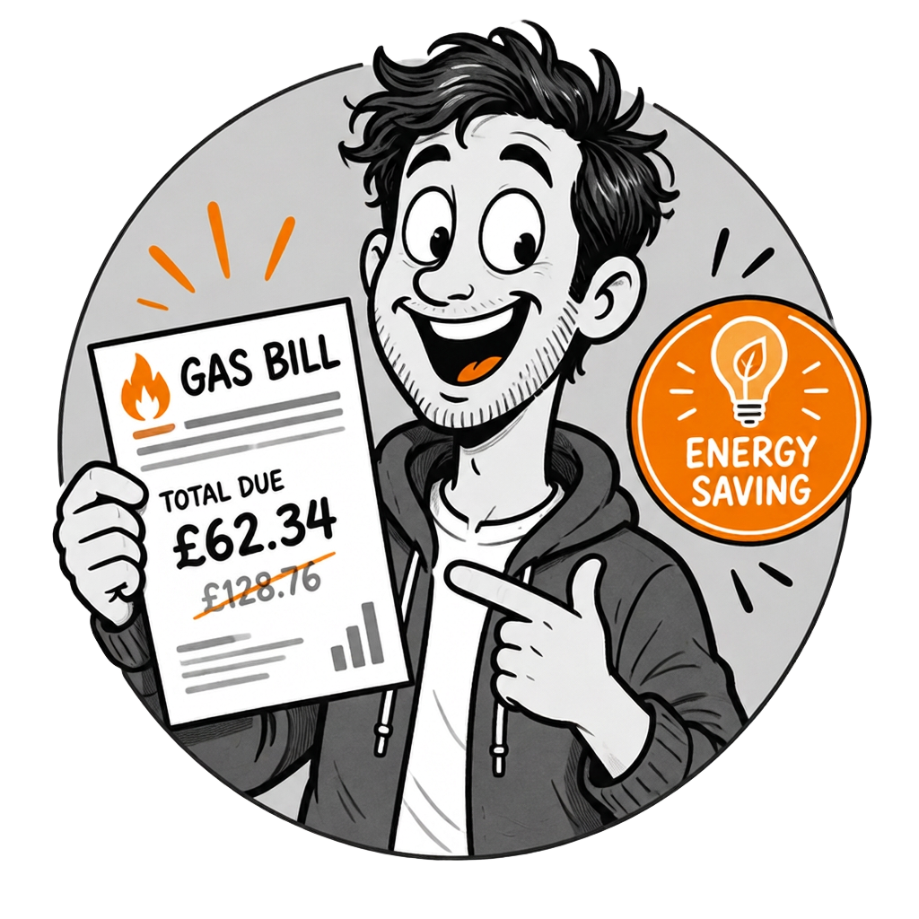 Reduce your energy usage & bills illustration